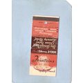 New Jersey Long Branch Matchcover Fountains Mot...