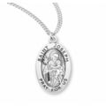 St. Joseph Sterling Silver Necklace