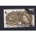 GB 1965 ANNIV PARLIAMENT 6d PHOSPHOR BANDS USED...