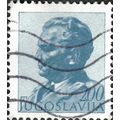 YUGOSLAVIA, President Josip Broz Tito, blue 197...