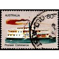 Australia 1972 Pioneer Life Commerce Boat 80c U...
