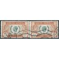 South Africa 1939 SG68 6d Green & Orange Silver...