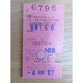 BR Emsworth - Fratton Rtn Ticket 1987