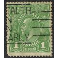 Australia 1931 1d Green wmk Crown C of A SG125 GU