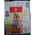 McCall's 4006 Girl's Summer Style Dress, Top & ...