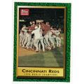 1991 Topps Magazine baseball TM37 Cincinnati Re...