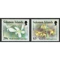 Solomon Islands 1993 14th World Orchid Conference set 2v SG771-772 UM