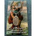 St. Christopher Basketball Medal Necklace with ...