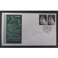 POST OFFICE - ROYAL SILVER WEDDING FIRST DAY CO...