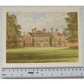 Vintage illustration - Nether Hall, Suffolk