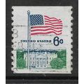 USA 1968 6c US FLAG AND THE WHITE HOUSE SG 1318...