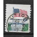 USA 1968 6c US FLAG AND THE WHITE HOUSE SG 1318...