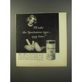 1956 Richard Hudnut Sportsman D-Bar Deodorant Advertisement