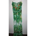 Womens Maxi Dress JULIA Long Green Maxi Dress S...