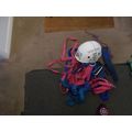 ROCK CLIMBING EQUIPMENT WITH HELMET