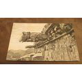 1911 fr Postcard - Gargoyle @ Melrose Abbey - S...