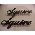 1972 FORD SQUIRE SCRIPT EMBLEMS OEM #D2OB-16098...
