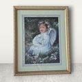 Black African American Child Angel With Kitten ...
