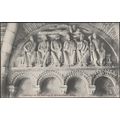 Carvings on Doorway of Malmesbury Abbey, Wiltsh...