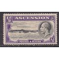 Ascension 1934 KGV 1/2d Georgetown MM SG 21 ( C...