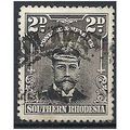 Southern Rhodesia 1924 SG4 2d Black & Purple-Gr...