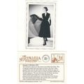 Postcard British Fashion 1952 Cavanagh Cocktail...