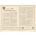 british petroleum 1962 bp annual statement stoc...