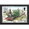 ISLE OF MAN 1988 MANX RAILWAYS 18p LOCOMOTIVE T...