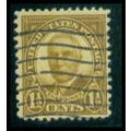 Used 684 1 1/2c Warren Harding Fine M08603