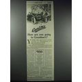 1913 Willys-Overland Cars Ad - Going to Grandma's