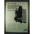1967 Kodak M68 Movie Projector Ad!
