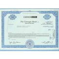 New Jersey na Stock Certificate-Company:  Carne...