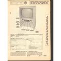 CROSLEY model DU-20 DU DU-21 series television ...