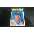 1986 Topps Traded Card # 092T Billy Jo Robidoux...