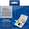 Winsor & Newton Cotman Watercolour 14 Half Pans...