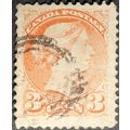STAMP Canada SG105 1888 3c Queen Victoria Used