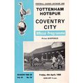 1968/69 Tottenham Hotspur / Spurs vs Coventry C