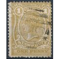Stamp Duty: 1d - Victoria 1884 - Used Hinged - ...