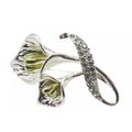 Calla Lily Brooch Silver Coloured 3 CM Boxed Gi...