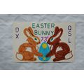 QSL Card Easter Bunny 73s - Sea Dragon DX-QSL Club