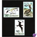ST VINCENT 1974 BIRDS SG 396/398 SET 3 VALS U/M...