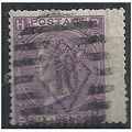 1870 SG109 6d Mauve Plate 9 Good Used Wing Marg...