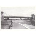 Postcard NOTTINGHAM Suspension Bridge River Tre...