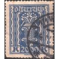Austria 1922 - SG496 - 2000k blue - Pincers and...
