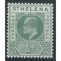 St Helena 1902 SG53 1/2d Green Mounted Mint...