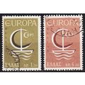 GRIECHENLAND GREECE [1966] MiNr 0919-20 ( O/use...