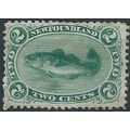 Newfoundland 1870 SG31 2c Bluish Green Mounted ...