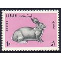 Lebanon 1965 Domestic Animals - Domestic Rabbit...