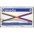 CANADA, Manitoba centenary, blue 1970, 6c, #2