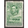 Bechuanaland 1949 Sg118b 1/2d Yellowish-Green M...